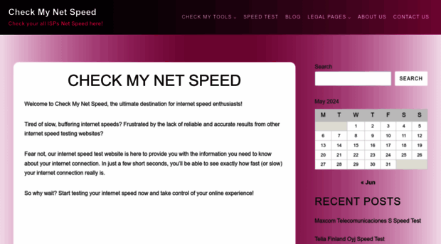 checkmynetspeed.com