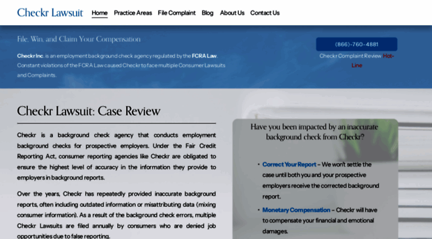 checkrlawsuit.com
