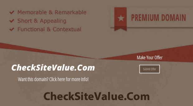 checksitevalue.com