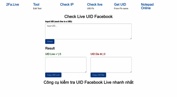 checkuid.live