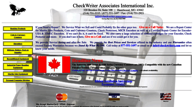 checkwriter-associates.com