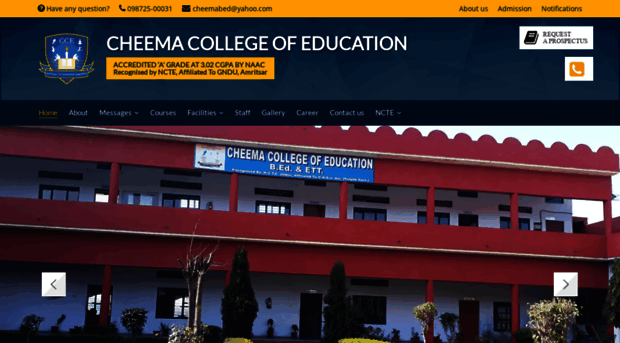 cheemacollegeofeducation.com