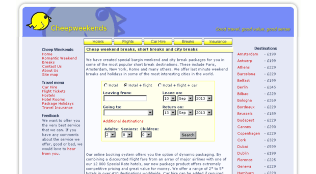 cheepweekends.co.uk