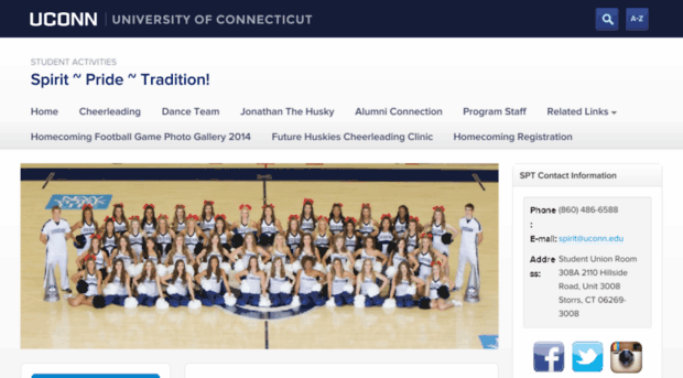 cheerleading.uconn.edu