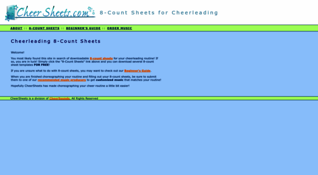 cheersheets.com