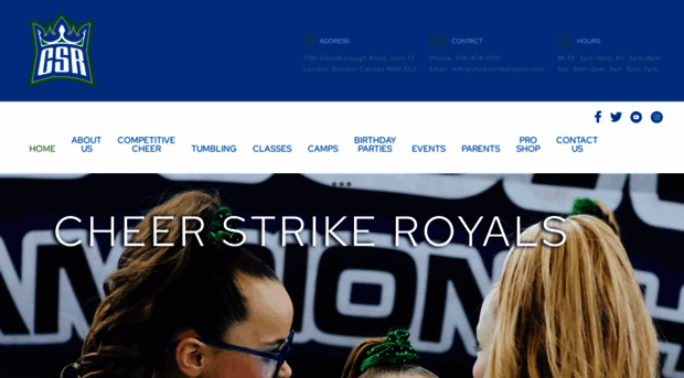 cheerstrikeroyals.com