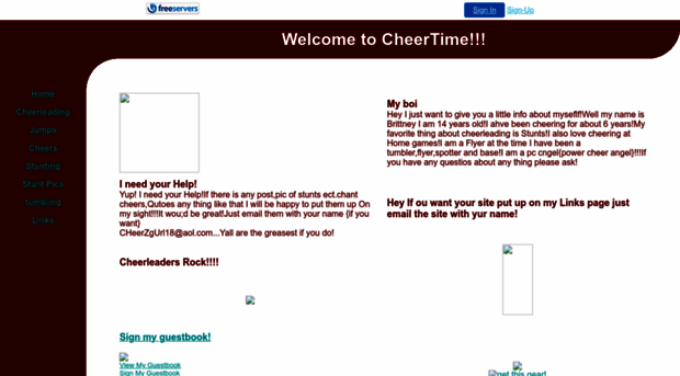 cheertime.faithweb.com