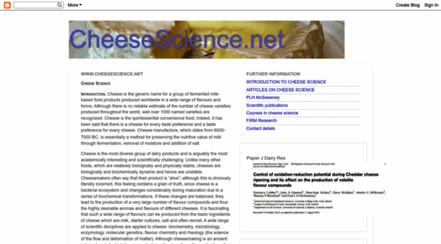 cheesescience.net