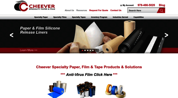 cheeverspecialty.com