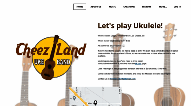 cheezlandukeband.com