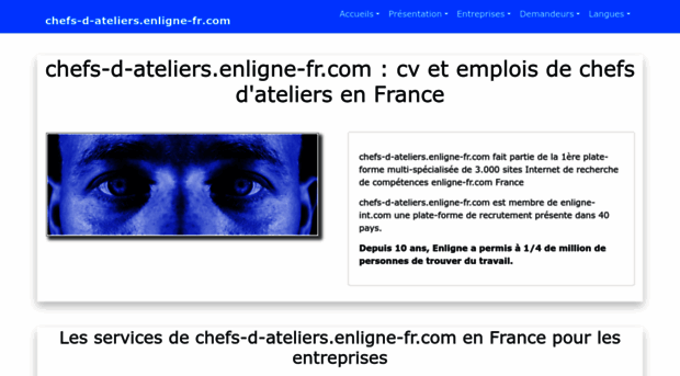 chefs-d-ateliers.enligne-fr.com