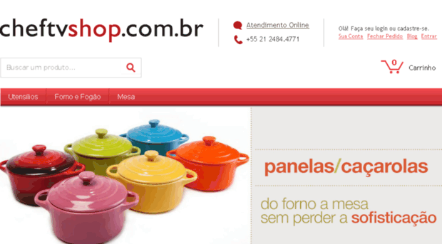 cheftvshop.com.br