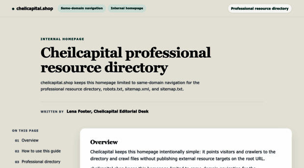 cheilcapital.shop