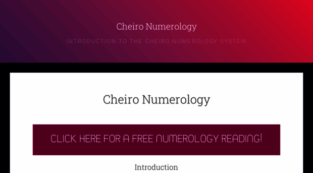 cheironumerology.com