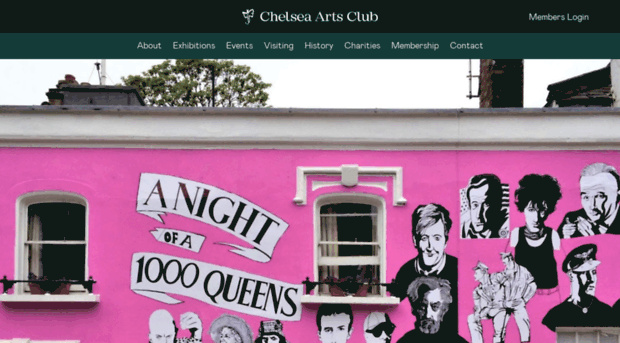chelseaartsclub.com