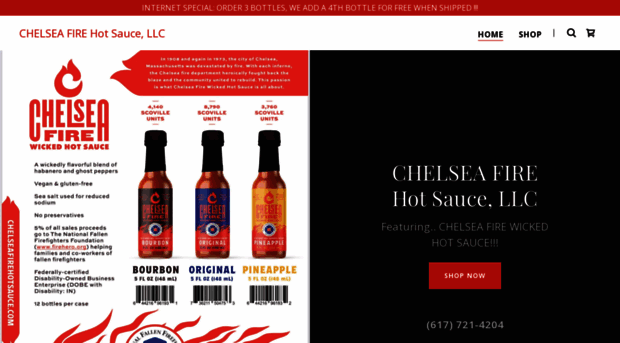 chelseafirehotsauce.com