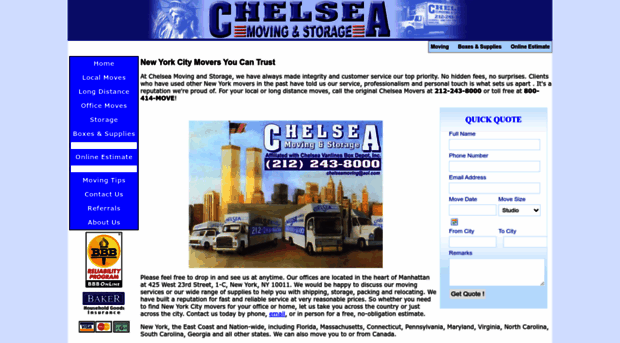 chelseamoving.com