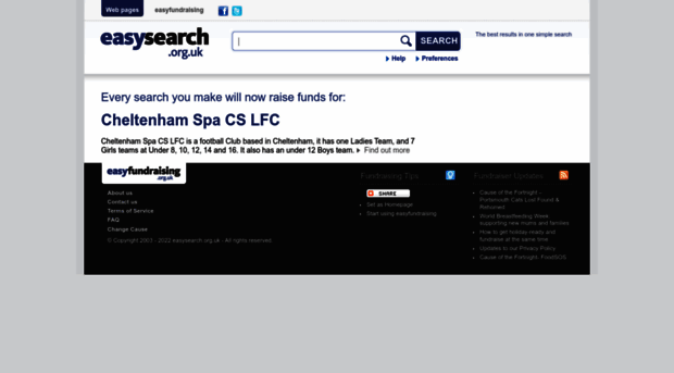 cheltenhamspacslfc.easysearch.org.uk