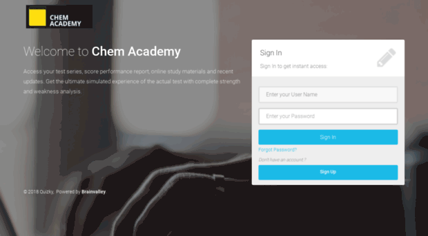 chemacademy.quizky.net