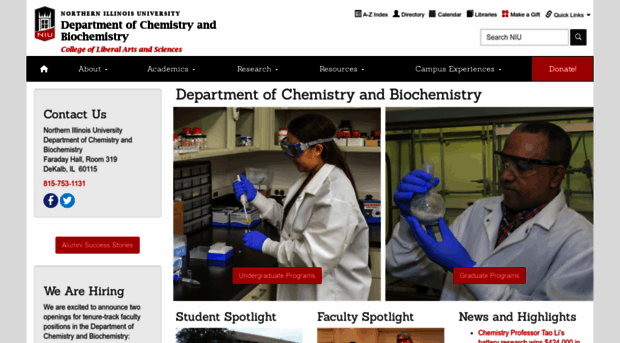 chembio.niu.edu