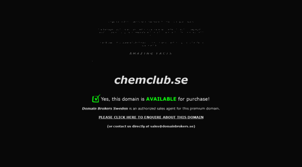 chemclub.se