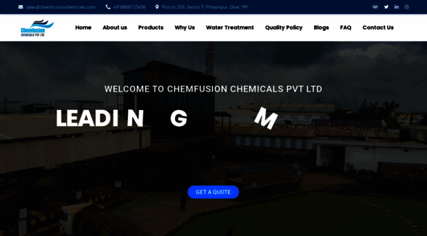 chemfusionchemicals.com