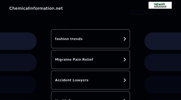 chemicalinformation.net