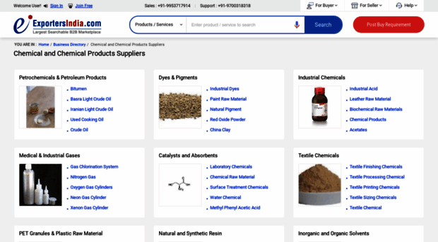 chemicals.exportersindia.com