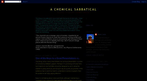 chemicalsabbatical.blogspot.com