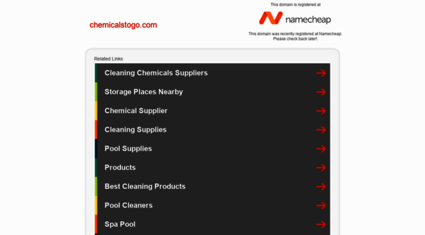 chemicalstogo.com