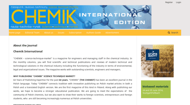 chemikinternational.com