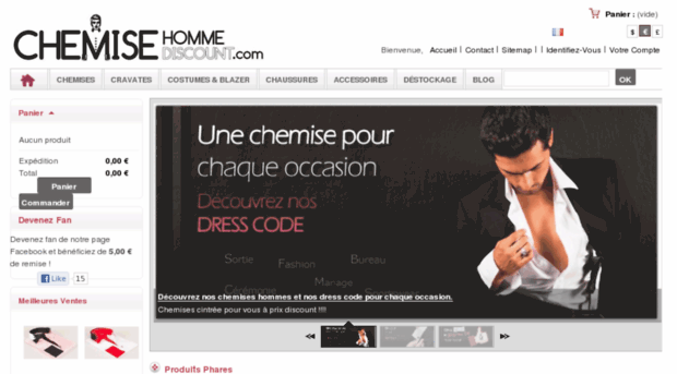 chemise-homme-discount.com