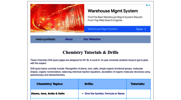 chemistry-drills.com