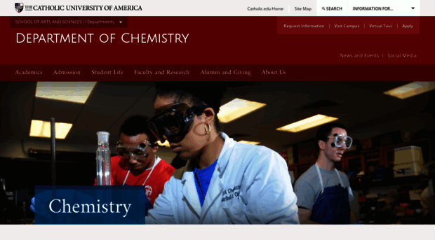 chemistry.cua.edu