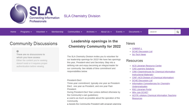 chemistry.sla.org