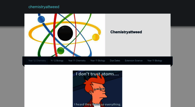 chemistryattweed.com