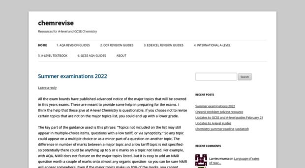 chemrevise.org