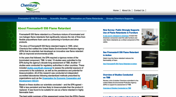 chemturaflameretardants.com