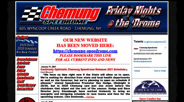 chemungspeedrome.net