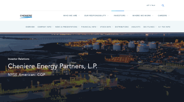 cheniereenergypartners.com