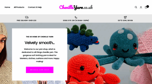 chenilleyarn.co.uk