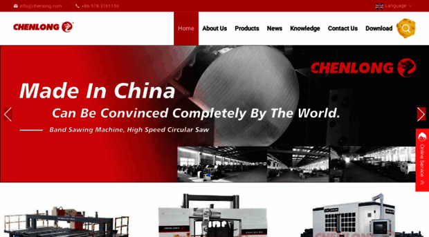 chenlongbandsaw.com