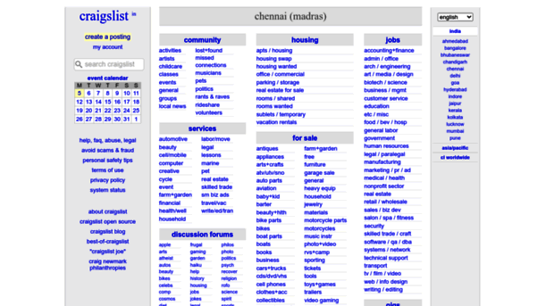 chennai.craigslist.org
