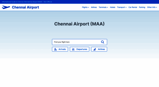 chennaiairport.com