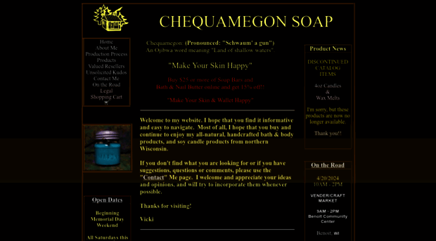 chequamegonsoap.com