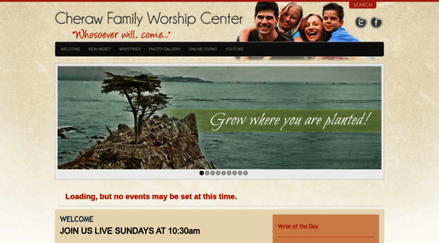 cherawfamilyworshipcenter.com