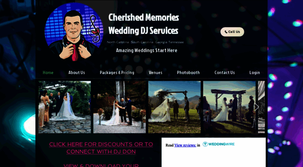 cherishedmemoriesweddingdjservices.com