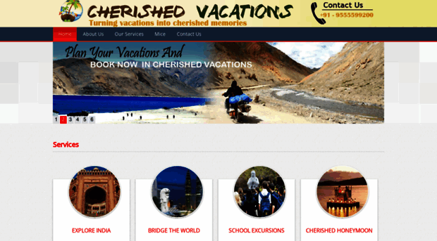 cherishedvacations.in