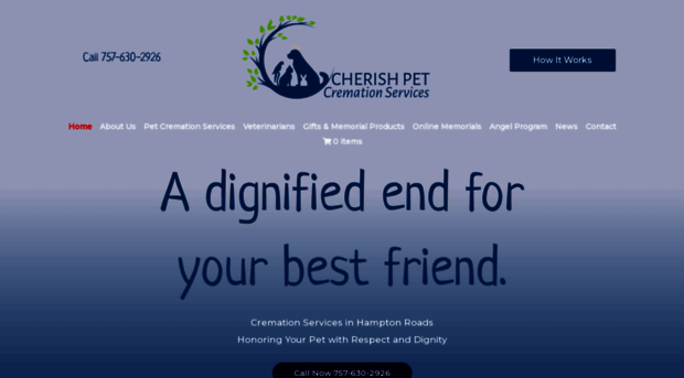 cherishpetcremations.com