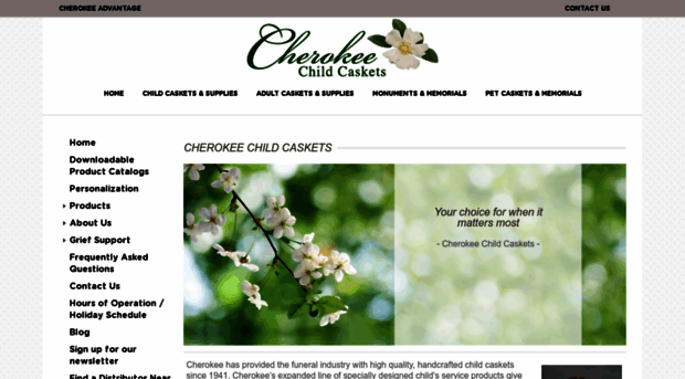 cherokeechildcaskets.com